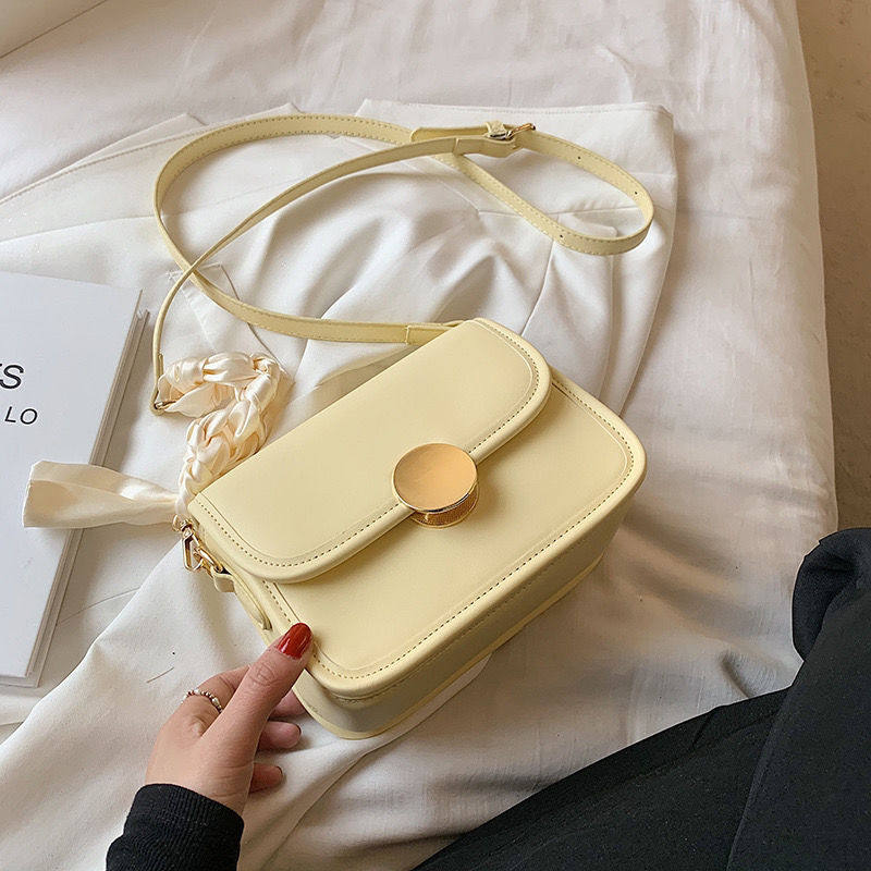 高级感小众设计白色小包包女2021新款夏季质感单肩斜挎包洋气百搭