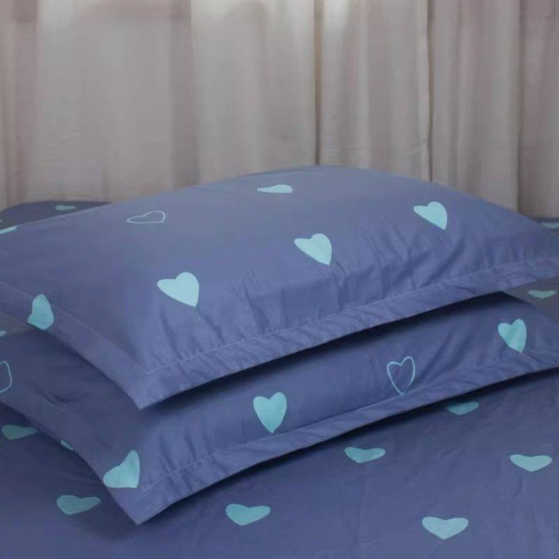 加大加厚纯棉50x80大枕头套48x74全面超大号吸汗四季通用易清洗