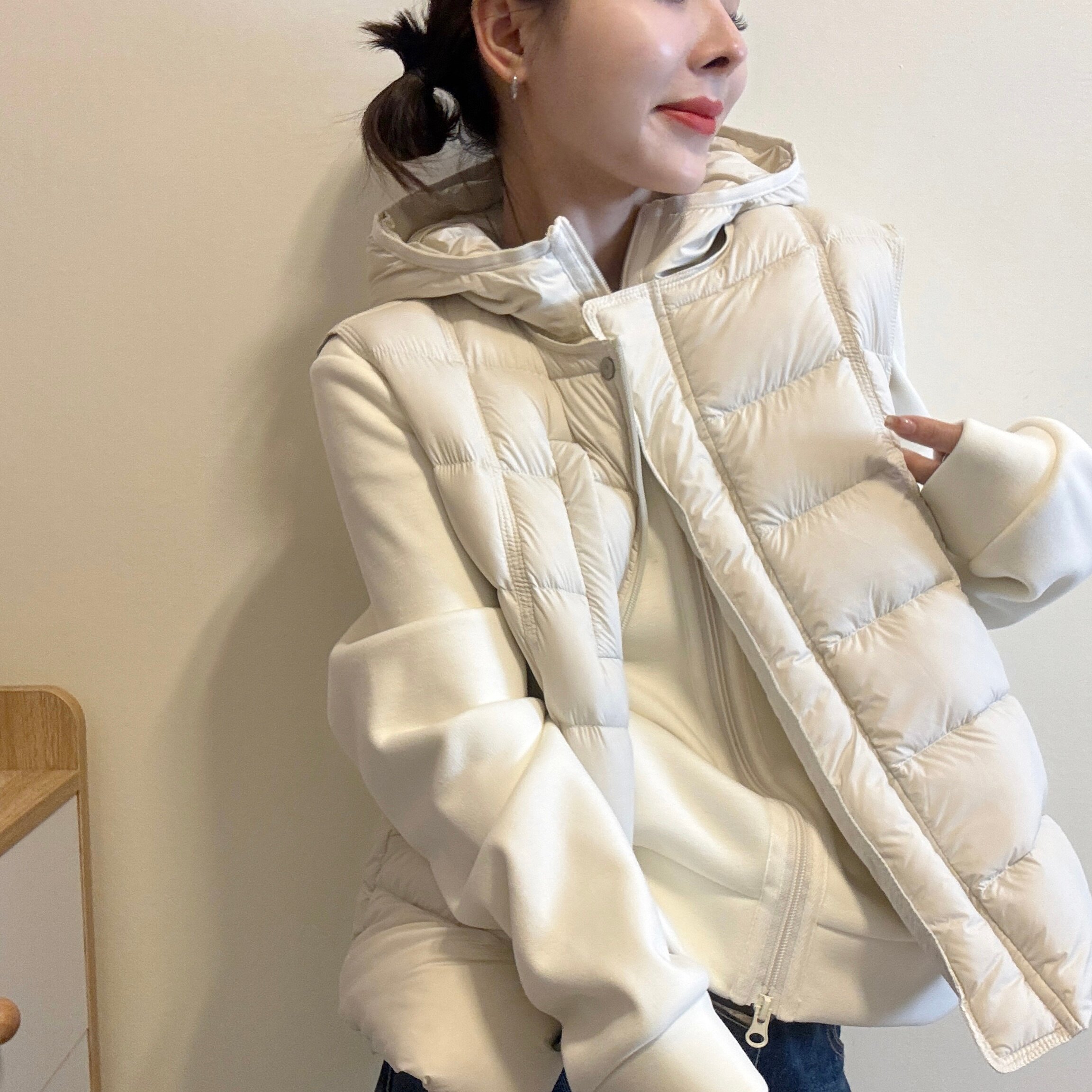 欧洲站2026冬季女保暖马甲