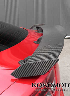 KIA STINGER 起亚斯汀格碳纤维花纹免打孔GT尾翼 韩国进口