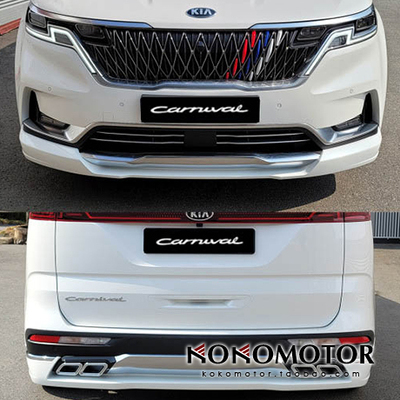 2021起亚嘉华前杠后杠底裙大包围