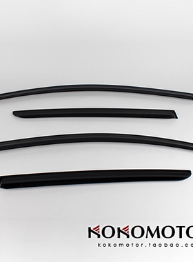 2010-2015起亚K5 KIA OPTIMA 专用黑色雨眉 电镀晴雨挡 韩国进口