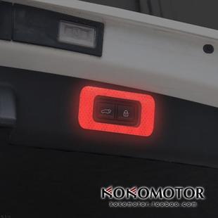 GENESIS GV70 捷尼赛思GV70 后备箱按键反光警示贴 韩国进口
