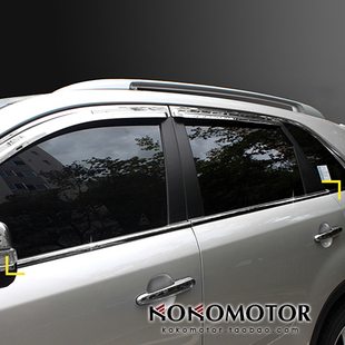 2009-2014起亚索兰托R KIA SORENTO 电镀车窗压条亮条 韩国进口