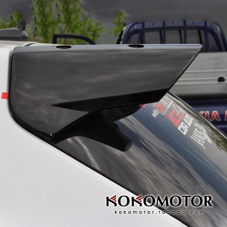 现代o款韩国进口改装尾翼