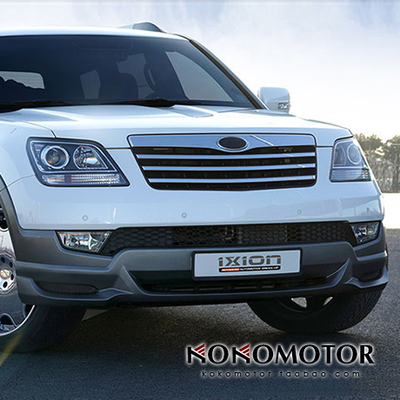 起亚霸锐mohave底裙韩国进口前杠