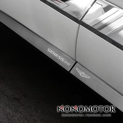 GENESIS GV80 捷尼赛思GV80 铝合金四门防擦条保护罩 韩国进口