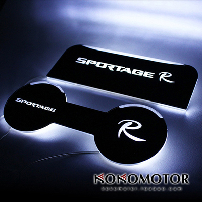 2013起亚智跑KIA SPORTAGE 专用LED杯架灯内拉手灯 韩国进口