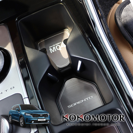 起亚索兰托专用花纹韩国进口杯架