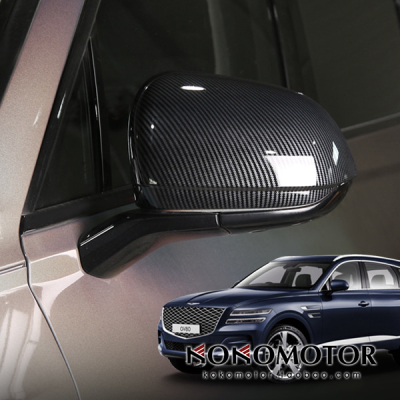 捷尼赛思GV80 GENESIS GV80 后视镜碳纤维花纹保护装饰罩韩国进口