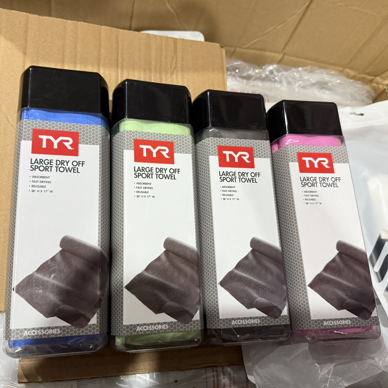 TYR运动吸水毛巾游泳吸水毛巾 跳水吸水毛巾