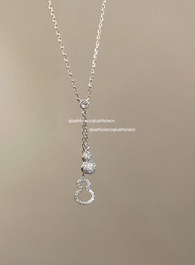 福禄寿925银新中式葫芦项链