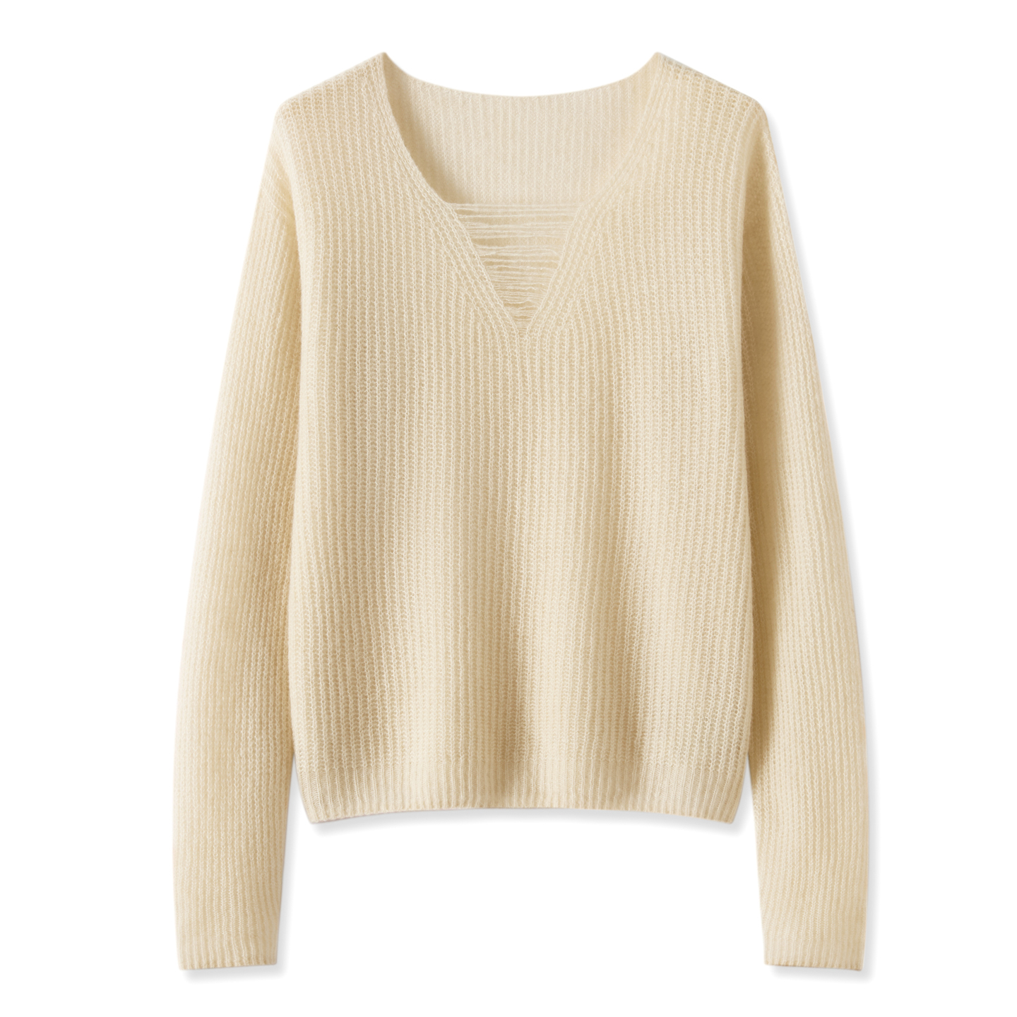 2025秋冬新款桑蚕丝山羊绒衫