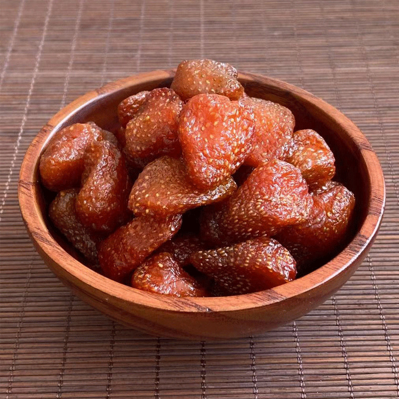 草莓干水果原味学生零食果脯小吃