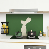 厨房防油贴纸耐高温灶台油烟机墙面卡通创意墙贴防水墙纸自粘加厚