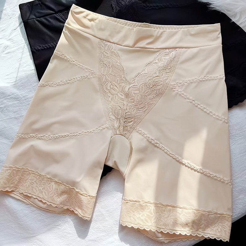 收腹内裤安全裤塑身裤三合一女强力收腹收小肚子翘臀提臀美体裤子