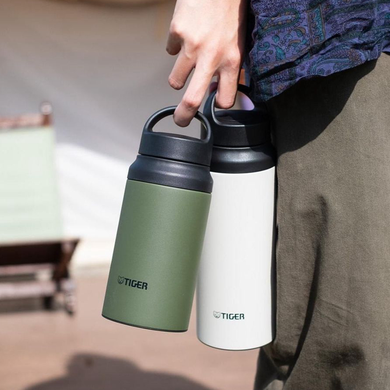 TIGER/虎牌便携户外不锈钢保温壶
