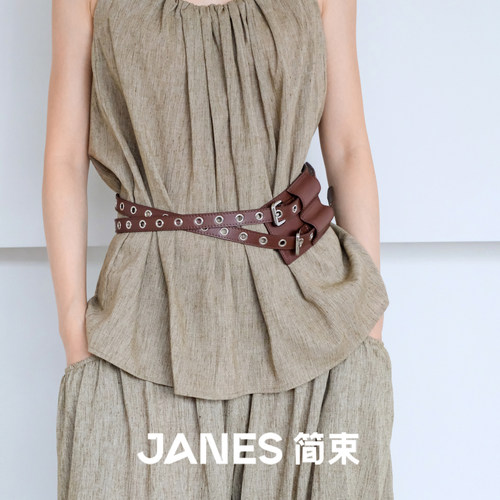 JANES简束[龚俊同款]朋克风腰封