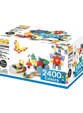 日本进口LaQ拉休几拼插百变积木儿童玩具益智3-9岁新年车恐龙套装