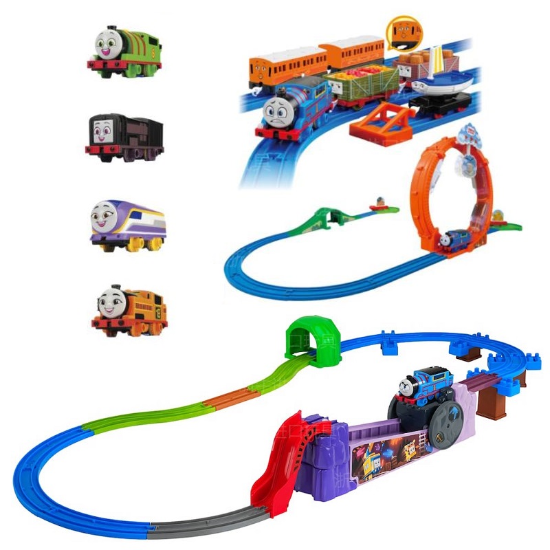 日本tomy多美gogo过山车托马斯套装电动火车轨道儿童益智玩具3岁+