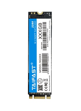 台速（TAIFAST)2280 NGFF固态硬盘256GBM.2 台式机笔记本NGFF直板