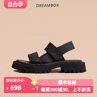 外穿潮流凉鞋 dreambox钧博新款 2024夏季 男款 马皮防滑耐磨沙滩鞋