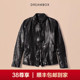 夹克马皮工装 翻领修身 阿美咔叽机车皮衣 外套美式 DREAMBOX钧博男士