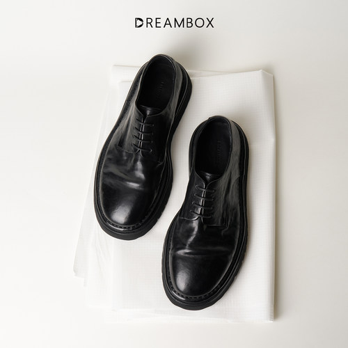 DREAMBOX意大利增高松糕皮鞋