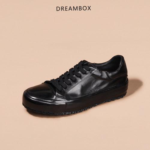 DREAMBOX钧博男士平底透气板鞋