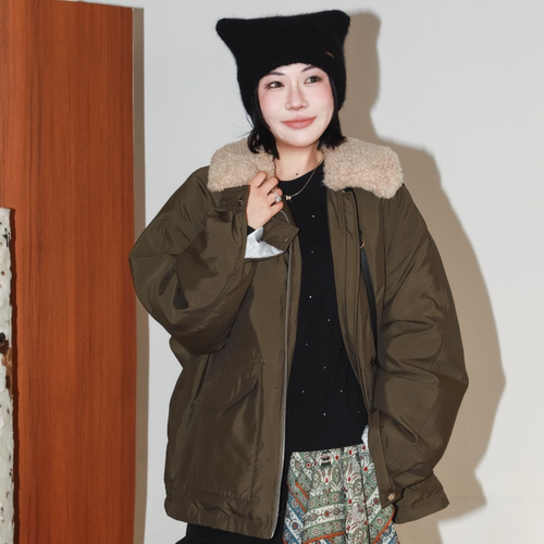 90绒鹅绒服慵懒松弛外套