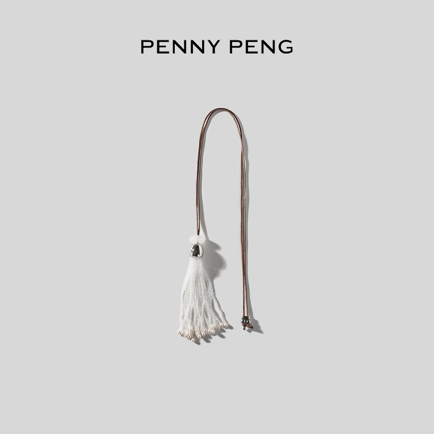 PENNYPENG 流苏项链 时尚琉璃珠流苏油蜡绳项链,饰品/流行首饰/时尚饰品新,项链,淘宝优惠券,粉丝福利购,淘宝优惠卷