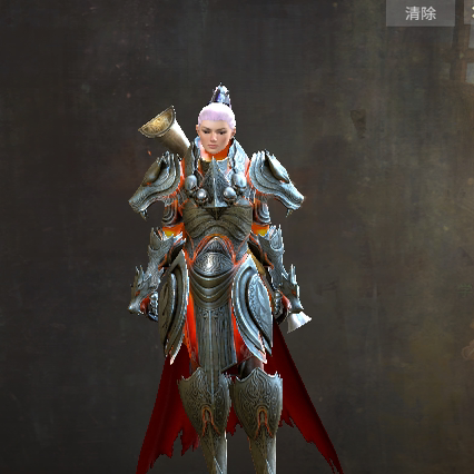 激战2巴萨泽华服套装商城道具黑狮宝石含wegame