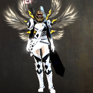 激战2幻影帽兜皮肤商城道具黑狮宝石含wegame