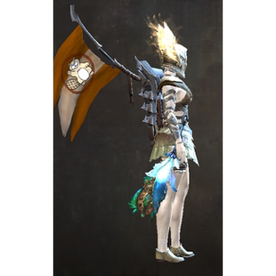 激战2迷雾预告者背部物品皮肤套件商城道具黑狮宝石含wegame