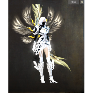 激战2爆炸涡轮胫甲皮肤商城道具黑狮宝石含wegame