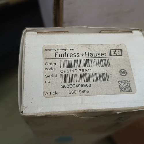 请询价；全新原装E+H恩德斯豪斯PH电极，型号CPS11D-7BA4