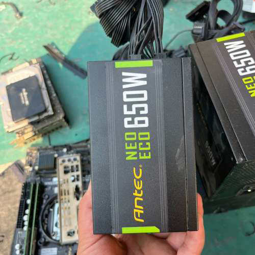请询价；安钛克NEO 650W全模组电源 拆机6个