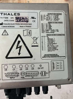 请询价；THALES法国原装进口正品，泰雷兹小高压TH 7195B