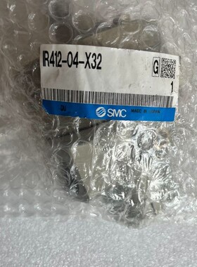 请询价-SMC开关，型号R412-04-X32，实物图拍摄，