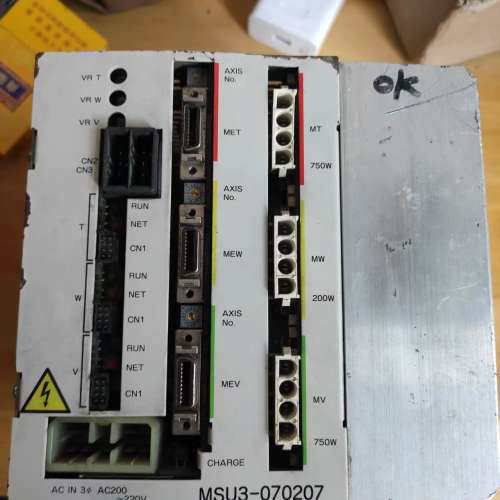 请询价；STAR斯达机械手伺服器，MSU3-070207 拆机包好实