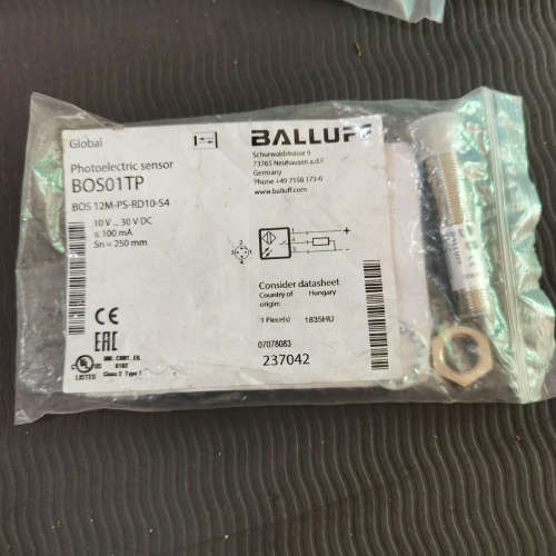 请询价；BALLUFF/巴鲁夫，BOS01TP，全新1个巴鲁夫传感器