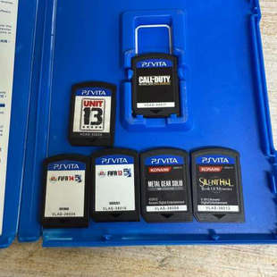 请询价；索尼PSV游戏卡，一共6张，没有包装盒，卡成色新，功能包