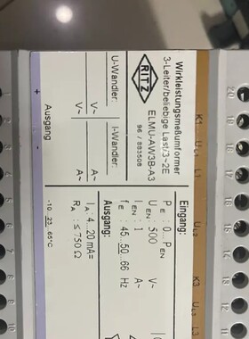 请询价-德国雷兹RITZ last/3-2e ELMU-AW3B-A
