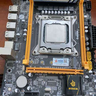 请询价；火神革命x79主板十E5-2678。针脚小歪，100元包邮