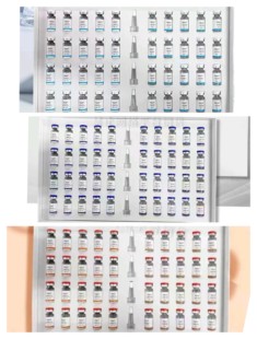 虾青素蓝铜胜肽冻干粉保湿修护淡痘印坑敏感肌红血丝泛红退红受损