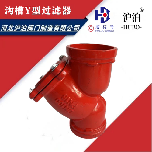 沟槽Y型过滤器G81H-16Q卡箍式