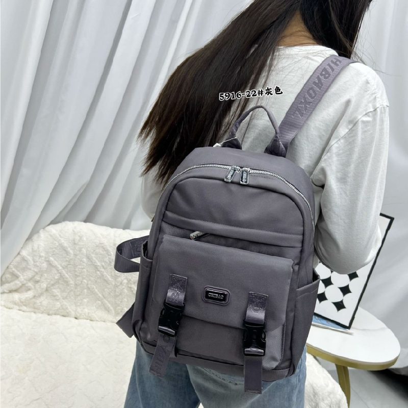 2026通勤潮牌质量好竖款方形水瓶伞位游玩男女双肩背大学生小书包