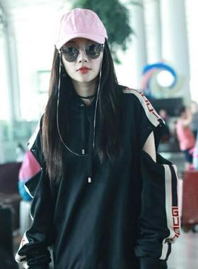 墨镜翅膀个性风太阳镜赵丽颖同款