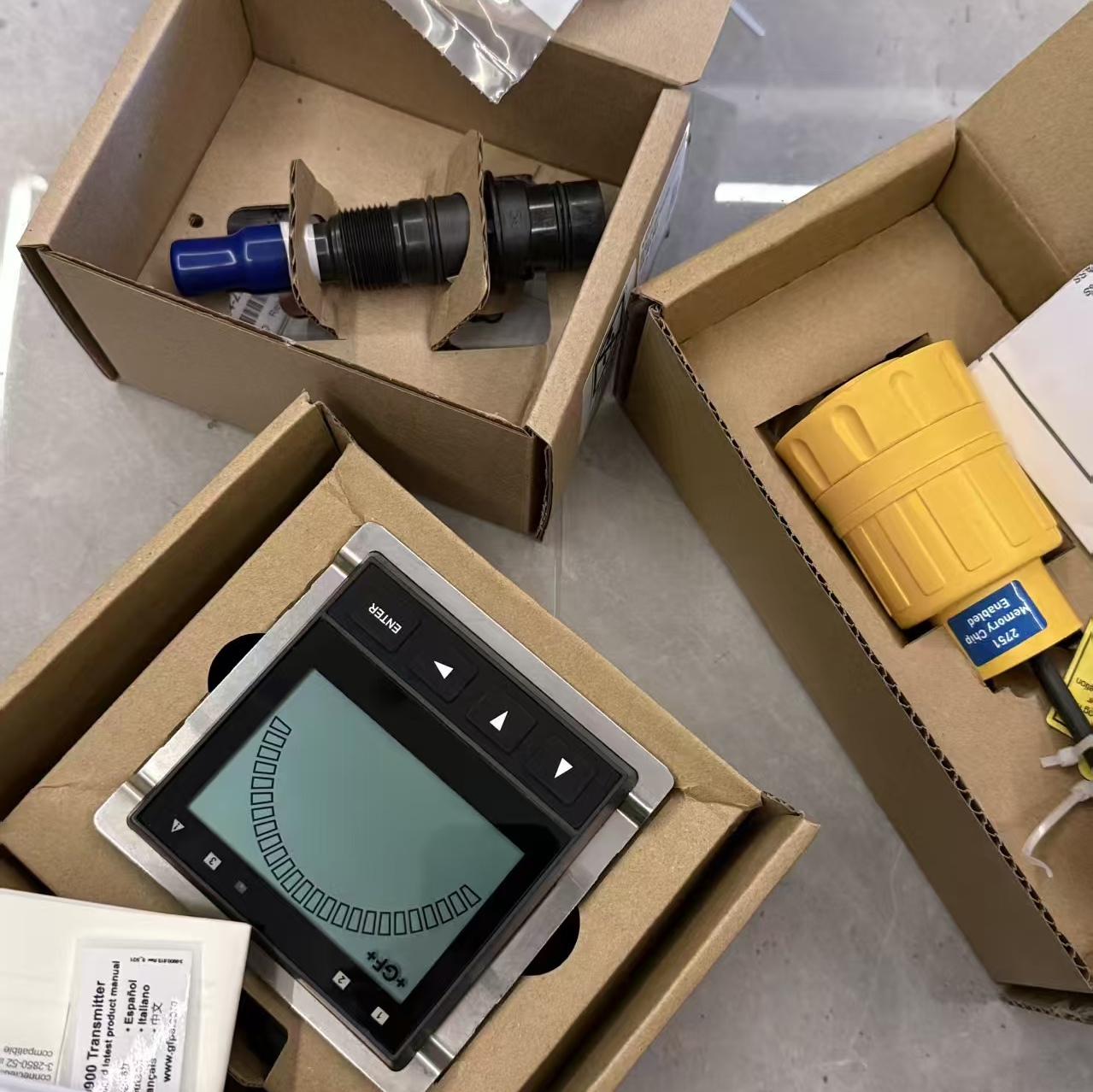 +GF+探头传感器单探头3-2725-60，放大器3-2751-1显示器3-9900-1P