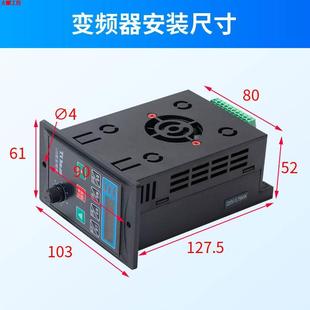 TC台川简易型变频器US型400W750W电机调速器单相进三相220V出议价